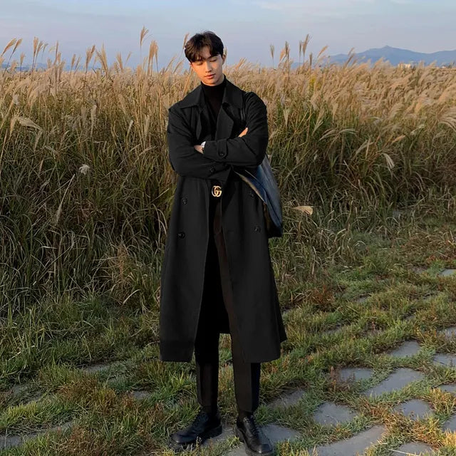 Men's Autumn Coat | Double-Breasted