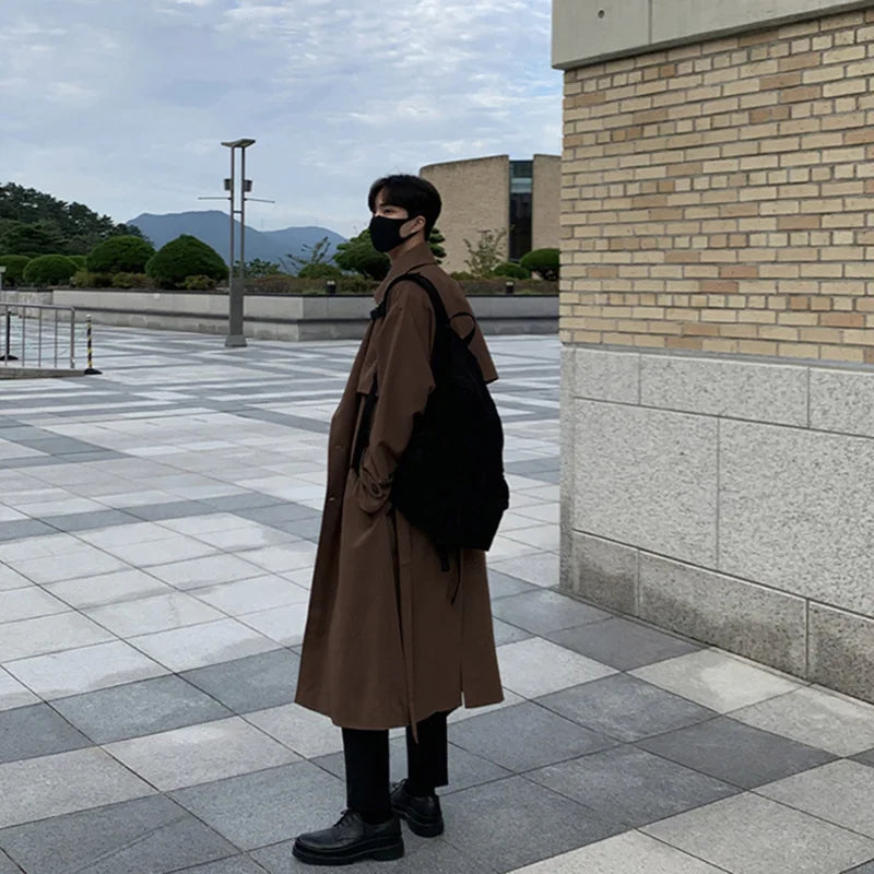 Men's Autumn Coat | Double-Breasted