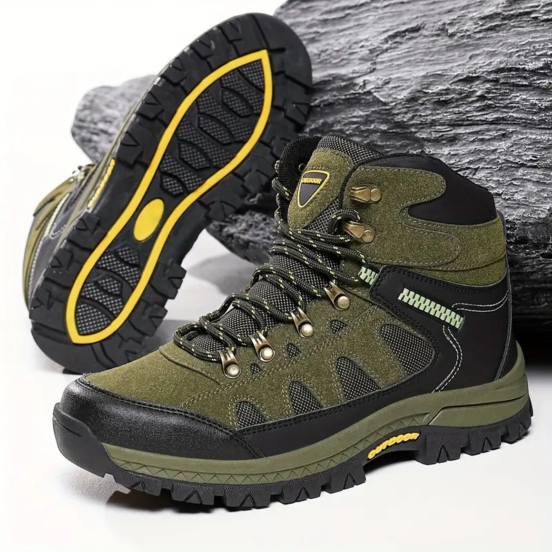 Męskie Buty Trekkingowe Wysokie | Sznurowane