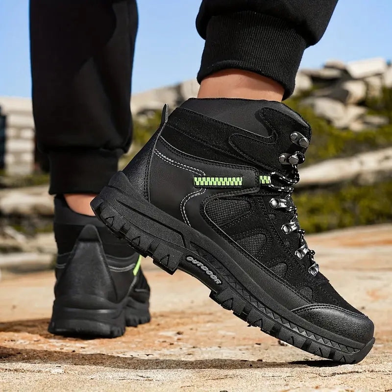 Męskie Buty Trekkingowe Wysokie | Sznurowane