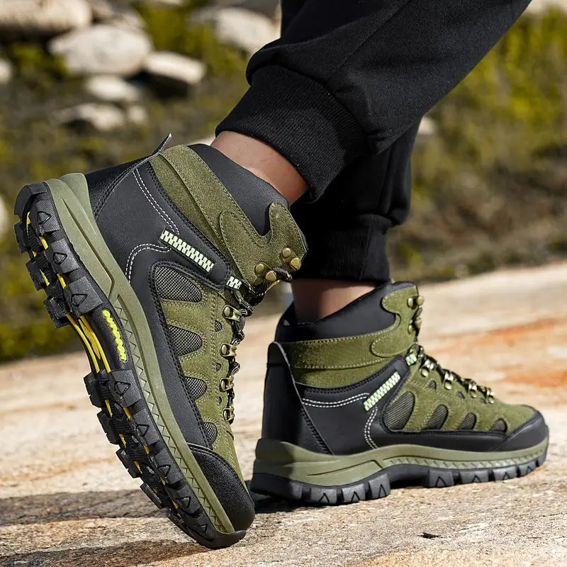 Męskie Buty Trekkingowe Wysokie | Sznurowane