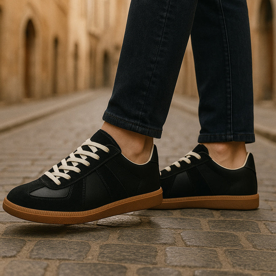 Męskie Eleganckie Sneakersy | Sznurowane