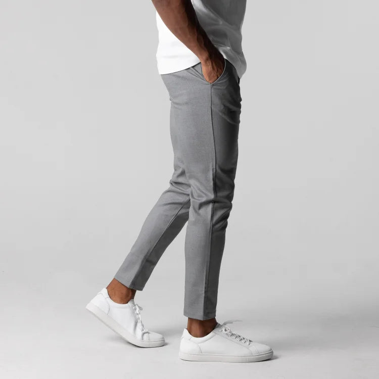 Pánské elegantní chino kalhoty | Úzké nohavice